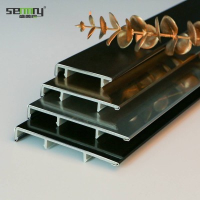 Drop Shipping Skirting Board Stainless Steel Decor Skirting Floor Wall Ceiling Edged Lines Skirting Baseboard